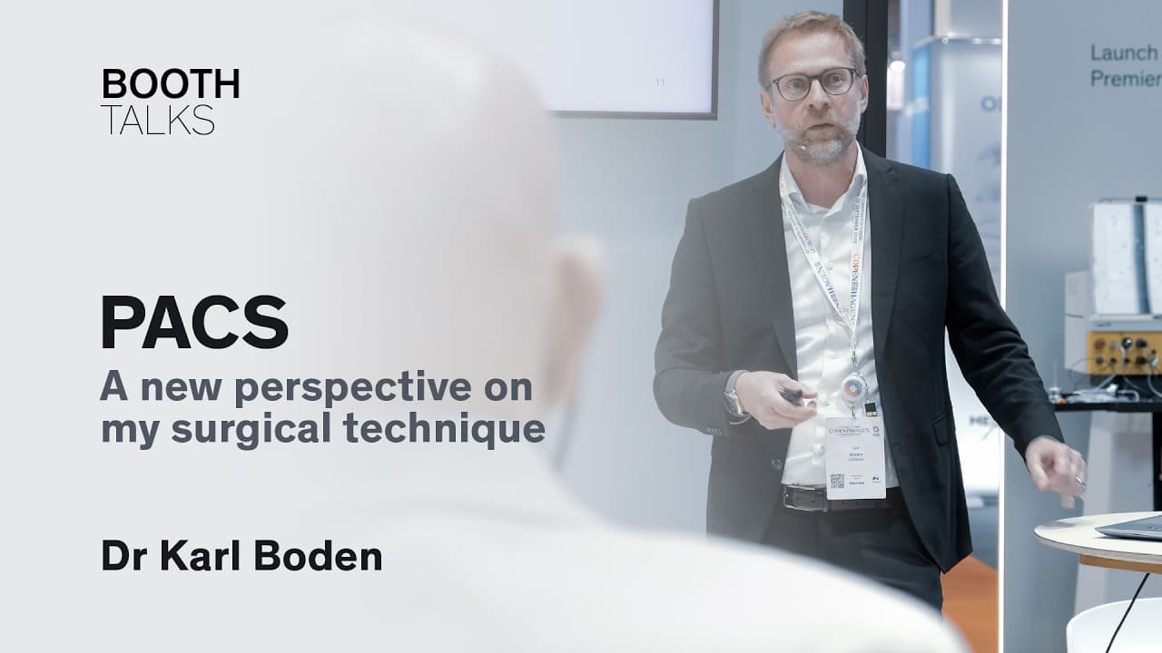 Booth Talk | PACS Phaco Assisted Cataract Surgery | Dr Karl Boden | OS 4 Up
